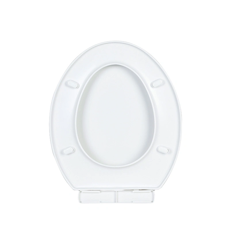 18&prime;&prime; High Quality Cheap PP Round Shape Toilet Seat Cover Kj-838A for Bathroom Plastic Toilet Lid