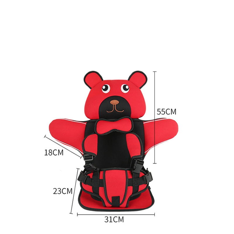 Car Portable Baby Safety Seat Cushion Infant Kids Children Children Car Chair Cushion Teddy Design Esg13055