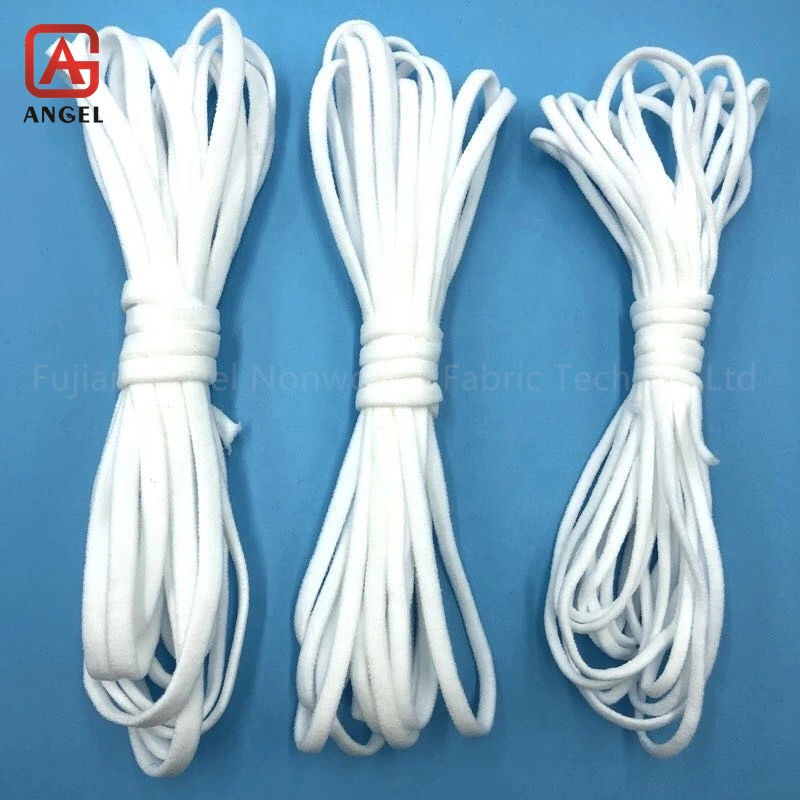 Elastic 2.8mm/3mm Earloop Ear Rope for Face Mask Elastic Band