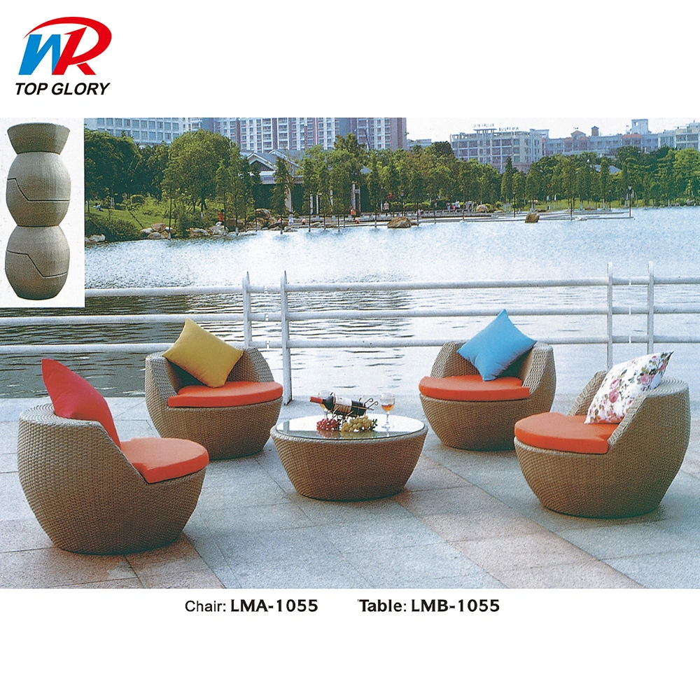 Cheap Outdoor Furniture PE Rattan Chair Garden Sets