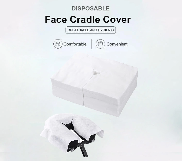 Dispsoable Soft Nonwoven Head Rest Cover for Massage Table