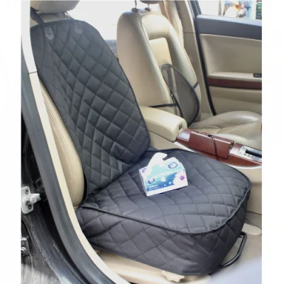 Material acolchado único negro Funda de asiento para coche, SUV