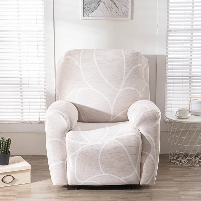 Sofá cubre elástico elástico Sofá de un asiento moderno Living Room Stretch Fundas de asiento individual cubiertas de sofá elástico de color impreso