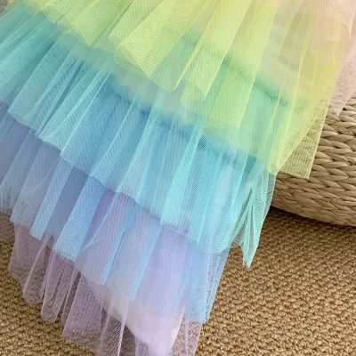 Falda de la hoja de loto de la cubierta de Almohadas Almohada fresca pequeña arco iris de la cubierta cubierta de apoyacabezas sofá