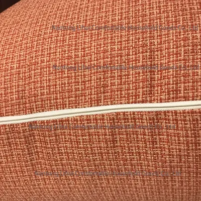 Funda de almohada con tubo y cojín de almohada con combinación de sofá de color blanco Cubierta