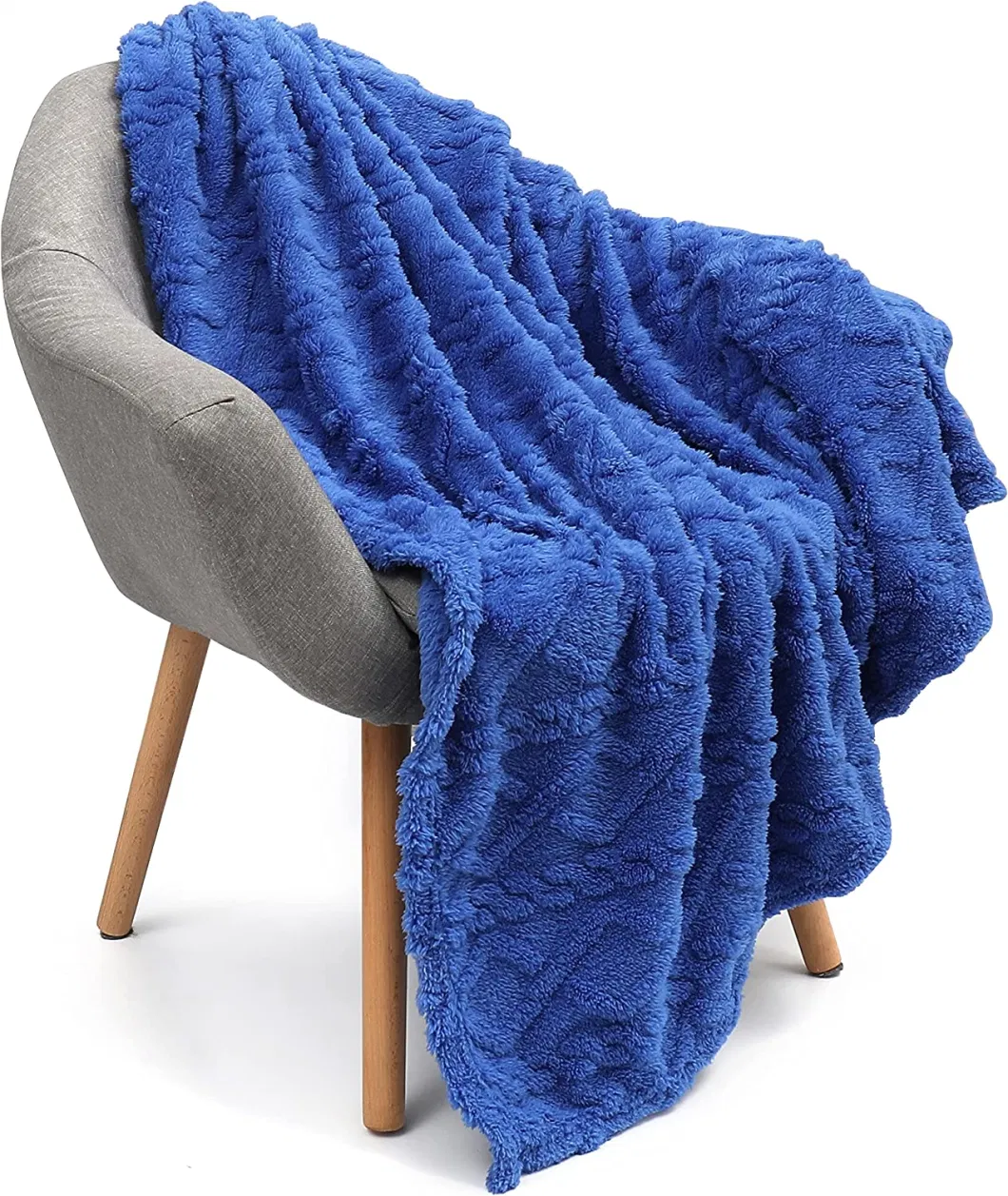 Original Factory Ultra Soft Cozy Sherpa Light Weight Custom Color Design Pattern Reversible Warm Luxury Sherpa Throw Blanket Cover for Sofa