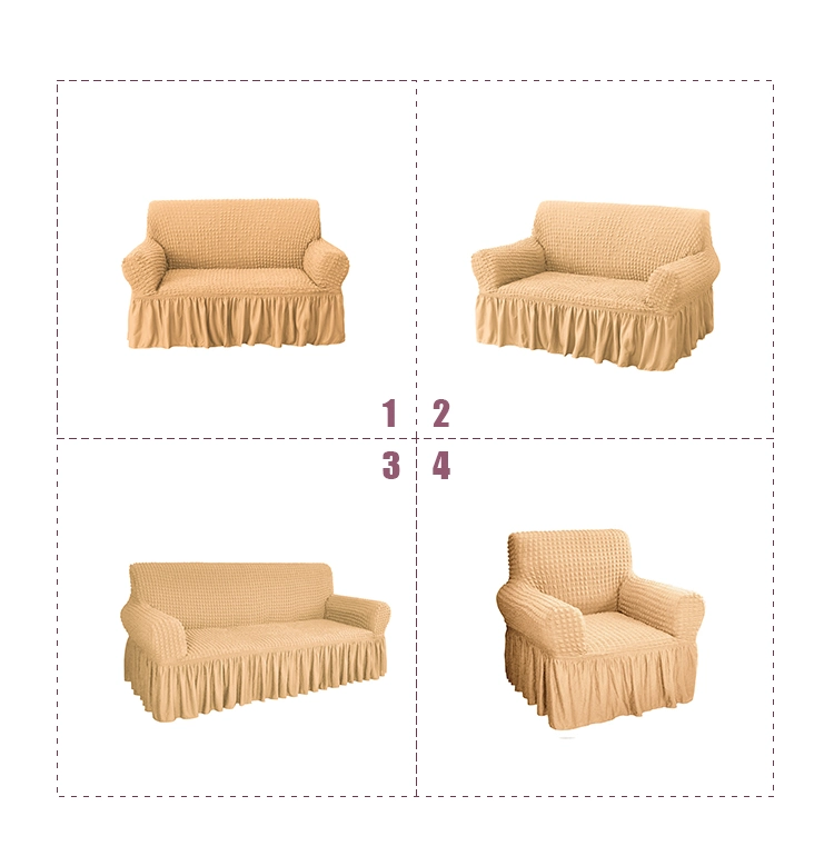 Universal Furniture Protector Cover for Sofa with Skirt Sofa Cover