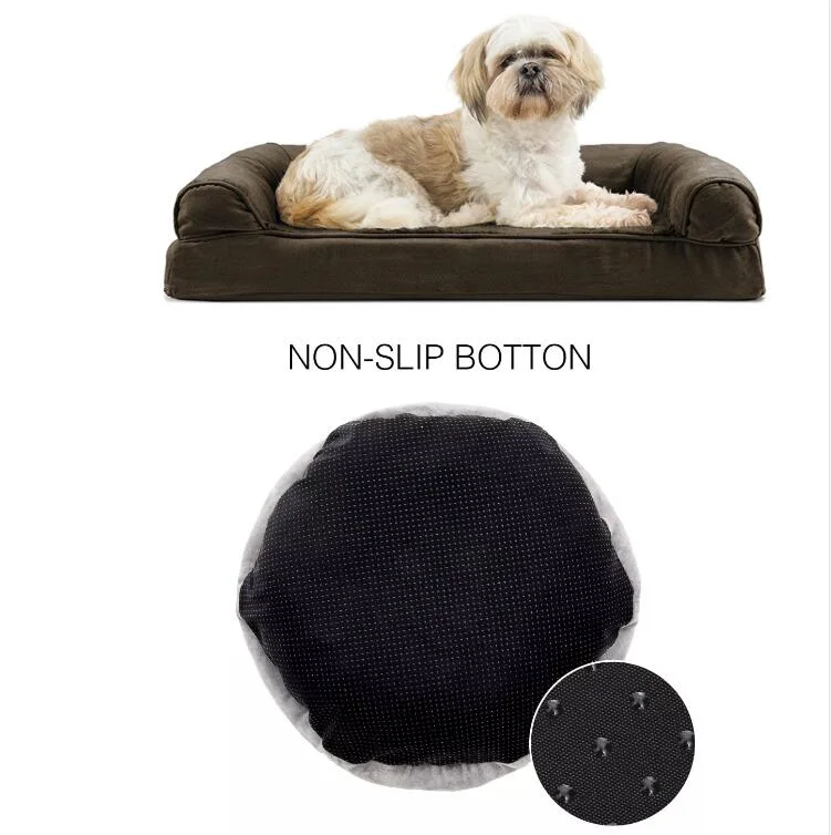 Wholesale Custom Soft Plush Warm Pet Bed Cushion House