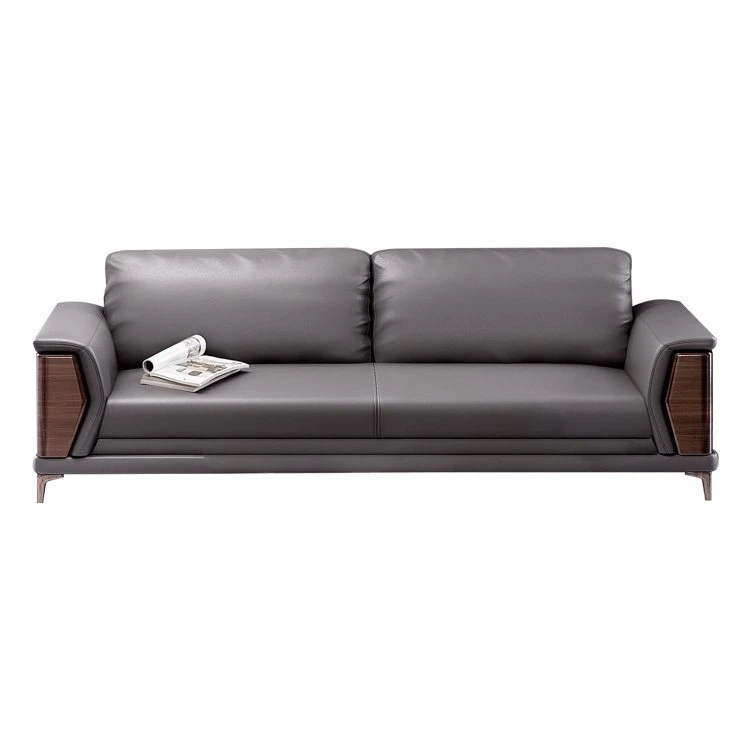 Indoor Hotel Villa Resort Couch Furniture Business Waterproof Leather Office Sofa