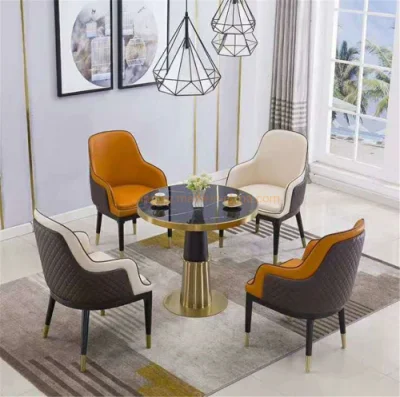 15% di sconto sulla sala da pranzo Home Event Table Restaurant Furniture Metal Sedia Commercio all&prime;ingrosso Prezzo a buon mercato Wedding Rose Gold Infinity sedia Dining Sedia per banchetti