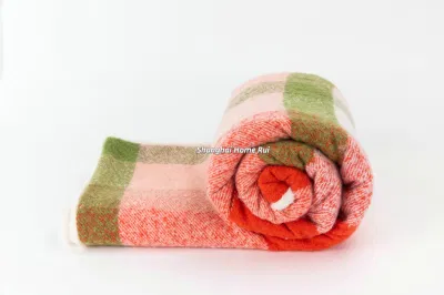 Home Outdoor divano letto Auto morbido caldo spesso rosso Due lati Verifiche di plaid Tiro Sherpa in Fur Cozy Coperchio