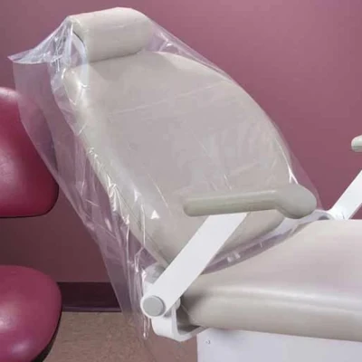 Forniture dentali 225PCS/scatola manicotti in plastica monouso PE sedia per dentisti medica Coperchio