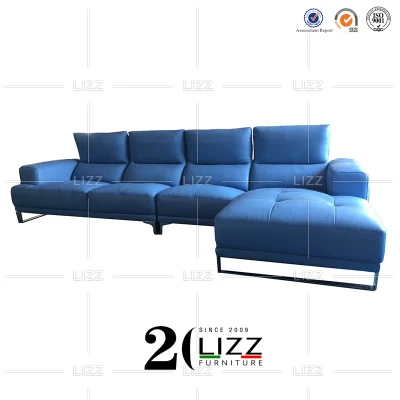 Set divano letto in pelle angolo relax modulare soggiorno