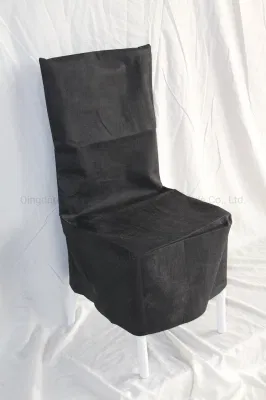 Economici White Black Wedding Dining Stretch coprischenza per riporre Eventi antipolvere decorazione dell&prime;hotel in festa Spandex elastico coprisedile grande