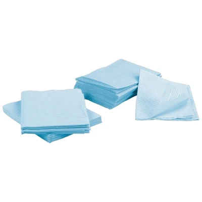 Carta monouso verde/rosa/blu/bianca e copertura poggiatesta in PE per sedia dentale