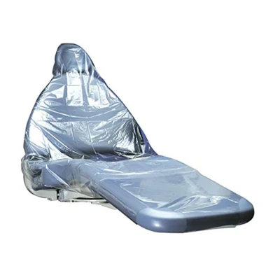 Forniture dentali 225PCS/scatola manicotti in plastica monouso PE sedia per dentisti medica Coperchio