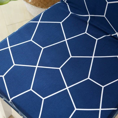 Spandex sedia da pranzo stampa elastica Slipcover moderna sedia rimovibile Copertura sedia stretch case per banchetti