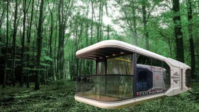 Confezione multipla di design moderno e lussuoso, prefabbricato, capsula nuova Conception Casa