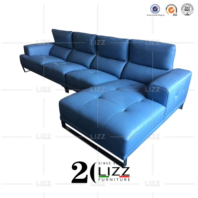 Set divano letto in pelle angolo relax modulare soggiorno