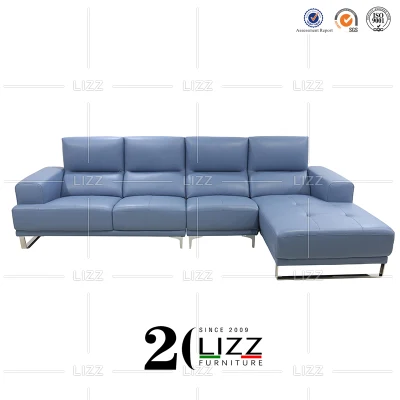 Set divano letto in pelle angolo relax modulare soggiorno