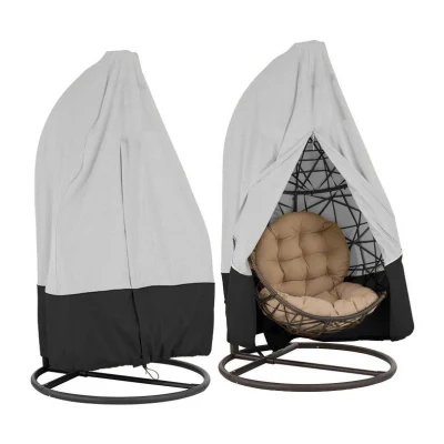 Tettoia Giardino Terrazza gabbia di uccello sedia di panging coprimobili da giardino coperture Copertura oscillante impermeabile adatta per esterni Bl11995