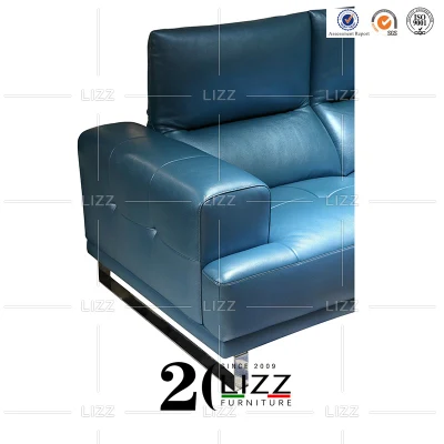 Set divano letto in pelle angolo relax modulare soggiorno