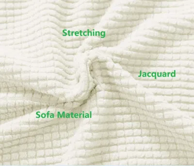 Fodera impermeabile per divano letto per soggiorno, fodera in tessuto elasticizzato in fibra di colore pieno
