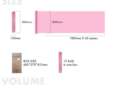 ODM Eco-friendly 0.8*1.8m imballaggio in rotolo non tessuto interlining PP non tessuto Copertura del letto