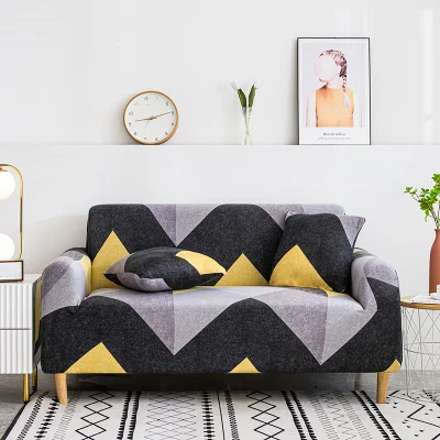 Divano letto moderno e facile da montare coprisuono elastico tirato stampato Impostazione