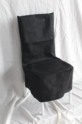 Economici White Black Wedding Dining Stretch coprischenza per riporre Eventi antipolvere decorazione dell&prime;hotel in festa Spandex elastico coprisedile grande