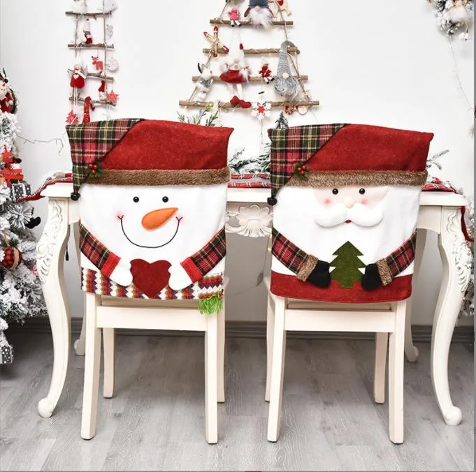 Christmas Decoration Chair Cover Stool Cover New Doll Chair Cover European and American Decorative Ornaments Home Furnishings