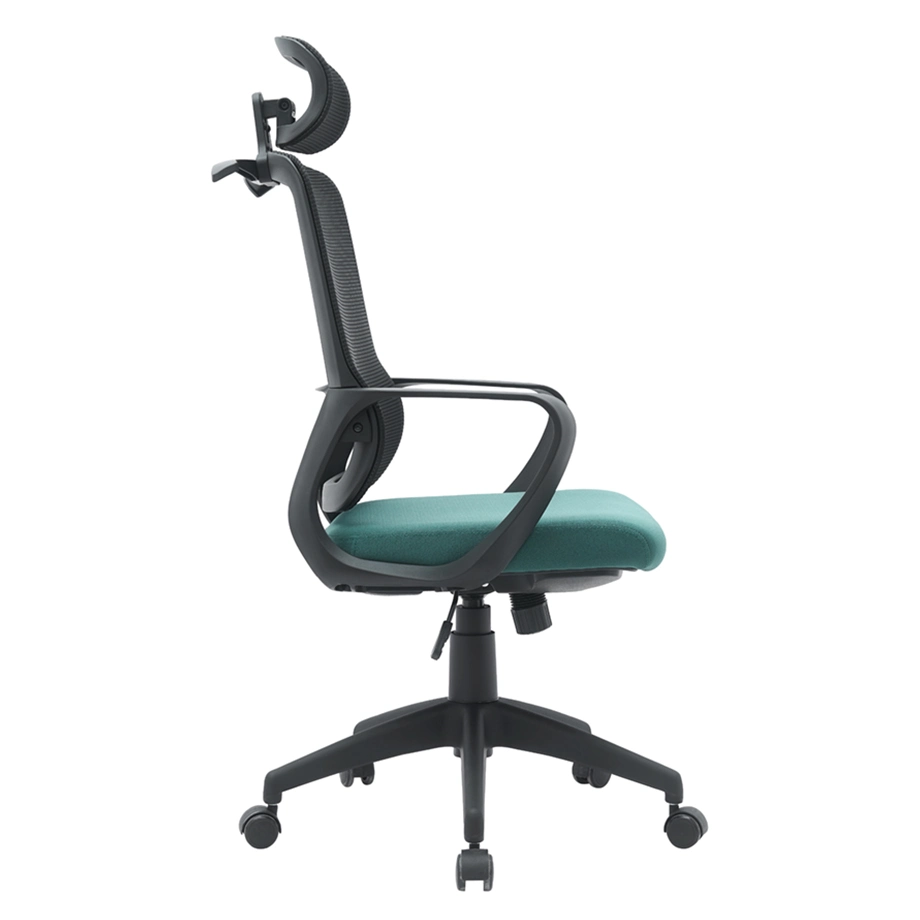 Partner New Mesh Fabric Cover Office Chair with Height Adjustable Headrest Banks
