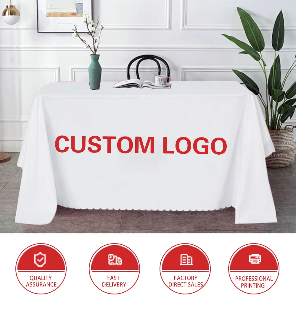 Wholesale 6FT Spandex Tablecloth Hotel Dining Room Restaurant Weeding Table Cloth Decor Elastic Stretch Table Cover