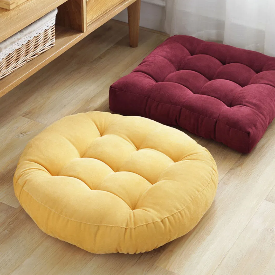 Square Non-Slip Plush Thicken Seat Pillows Cushions