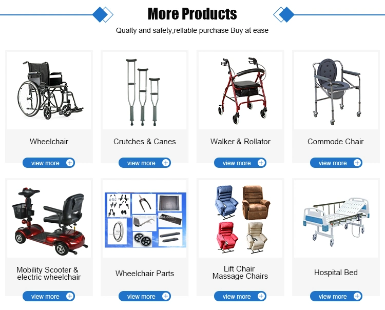 Height Adjustable Commode Without Wheels Chair