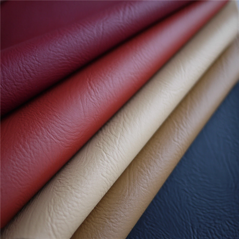 Anti Slip PVC Leather for Motorcycle Seat Cover Material with Abrasion Resistance PVC Leather
