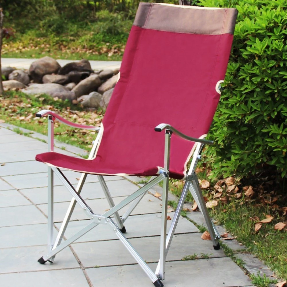 Portable Folding Chair Wholesale Outdoor Camping Picnic Chair Self-Driving Tour Backrest Fishing Chair Cross-Border Ci23123