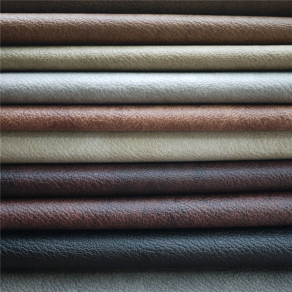 Superior Quality Low Price Artificial PU PVC Leather for Notebook Covers Sofa Fabric