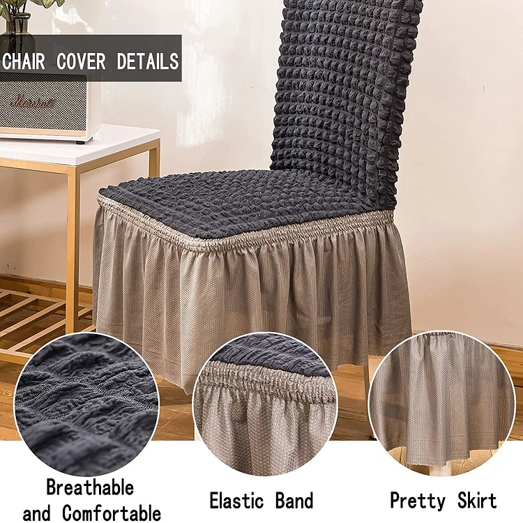 Durable Washable Dining Room Set Stretch Chair Cover Hotel Banquet Chiavari Chair Cover