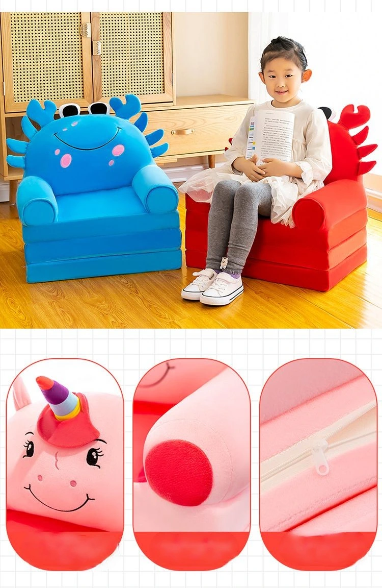 Removable and Washable Children&prime; S Folding Sofa