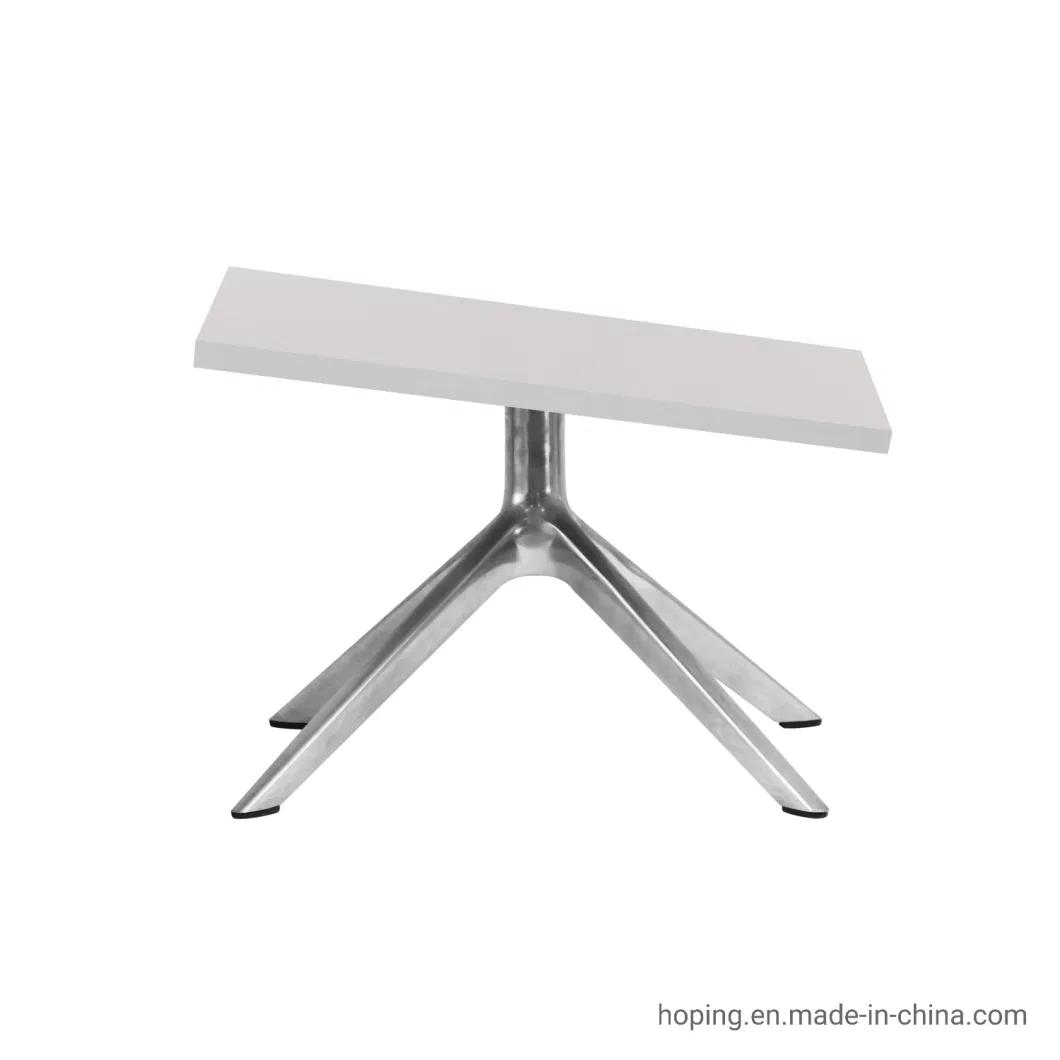 Steel Gun Black New Coffee Table Furniture Frame Legs Base Aluminum Alloy Folding Training Conference Table Frame