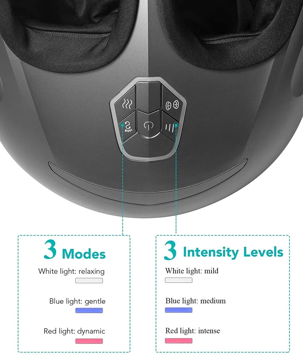 Infrared Electronic Air Pressure Deep Shiatsu Foot Massager