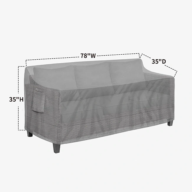 Outdoor Furniture Waterproof Cover, Sofa, Table and Chair Protective Cover Factory Production Can Customize Furniture Cover