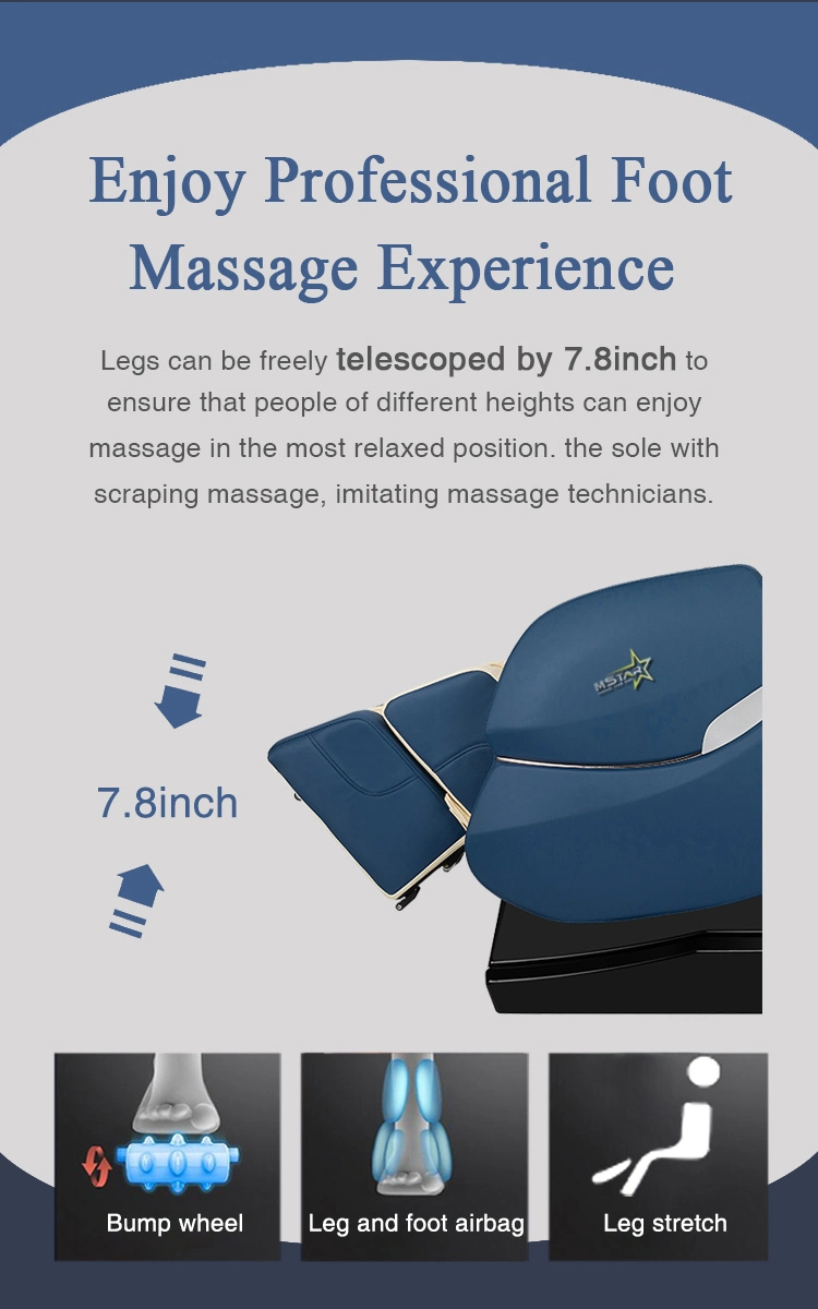 Cheap Zero Gravity Full Body SL Rail Home Health Care Massage Chair Motor