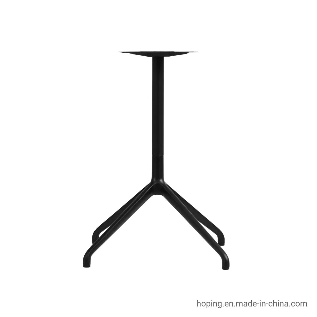 Steel Gun Black New Coffee Table Furniture Frame Legs Base Aluminum Alloy Folding Training Conference Table Frame