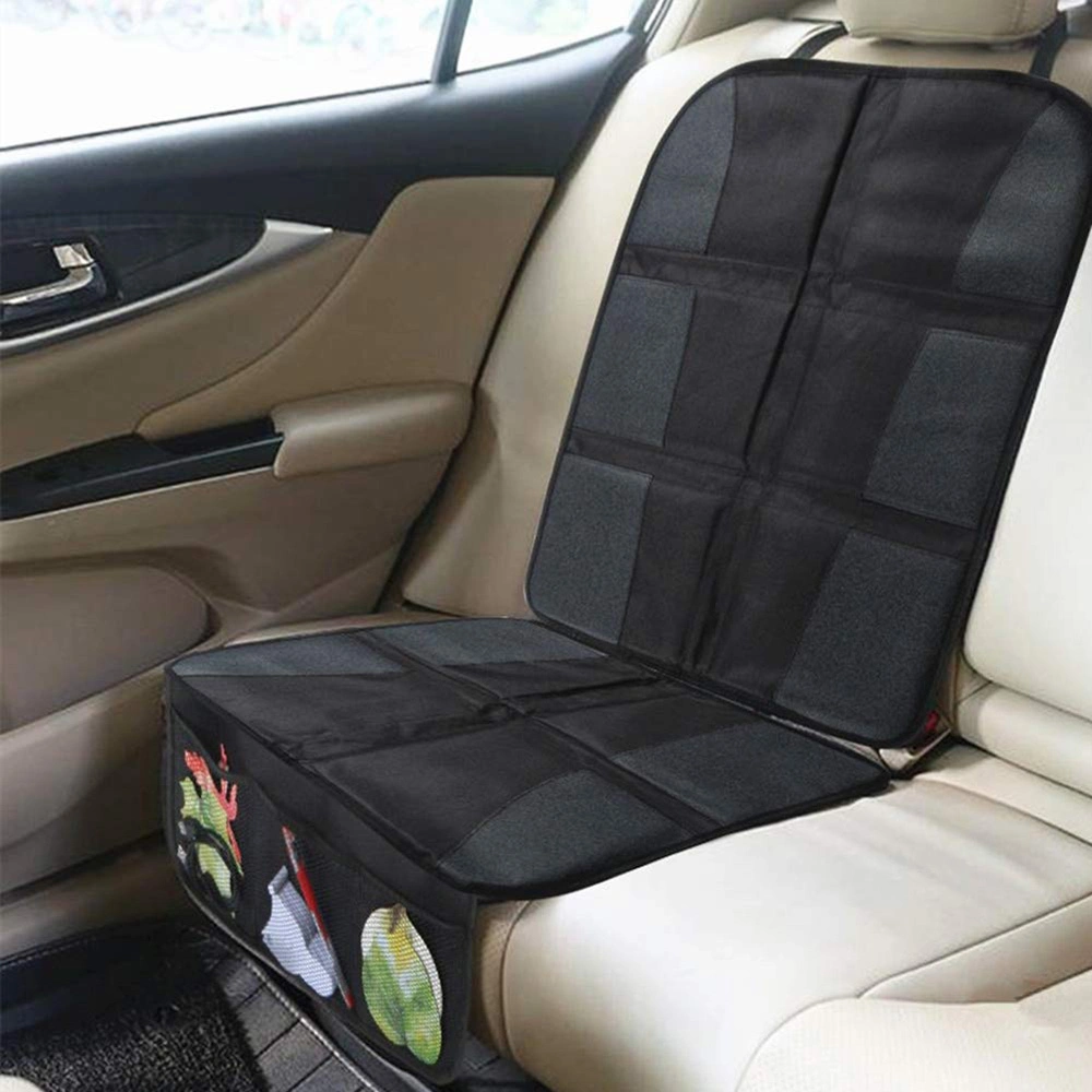 Waterproof Universal Size Car Seat Protector Car Seat Protector with Mesh Pockets Child Seats Bl12884