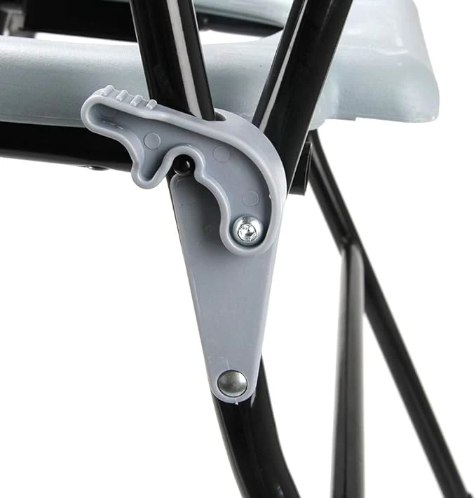 Height Adjustable Commode Without Wheels Chair