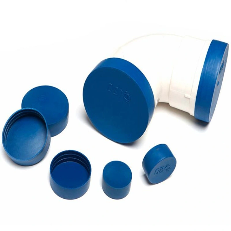 PVC Outer Dust Cover, Stainless Steel Pipe Protective Cap, Round Pipe Plastic Pipe Plug, External Buckle Steel Pipe Plastic Pipe Capstainless Steel Pipe Plug