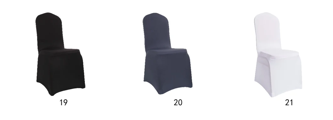 Hot Sale Strong Stretch Spandex Chair Cover for Wedding and Banquet