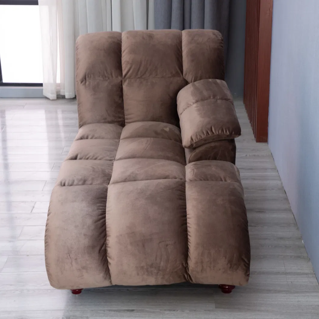 Customized Huayang Couch Chaise Lounge Longue Modern Sofa Living Room Furniture Manufacture